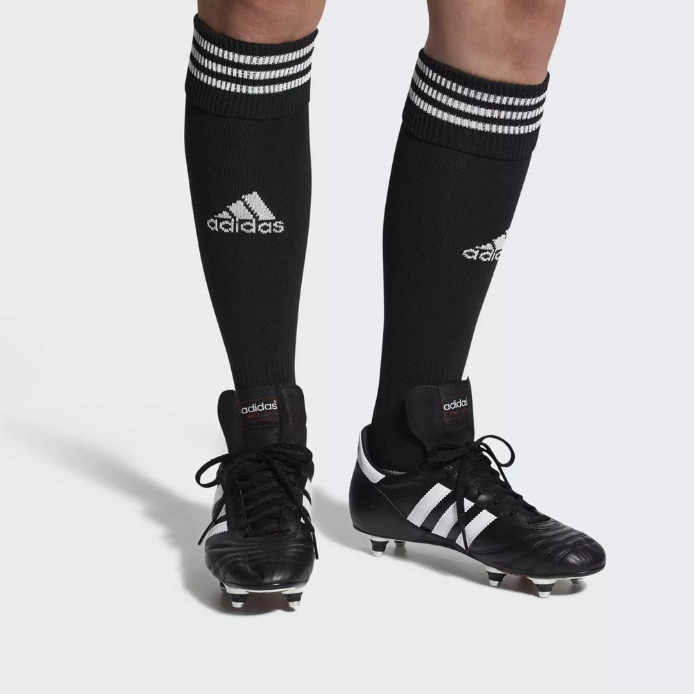 Adidas World Cup Tacos de Futbol Negros Para Mujer (MX-50405)